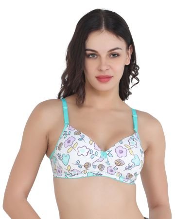 College Girl Padded non -wired Women T-Shirt bra